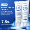 [Transfronteiriço] Pasta de Dente Clareadora e Removedora de Manchas de Hidroxiapatita Croent Melhora Dentes Amarelados e Refresca o Hálito 120g Atacado