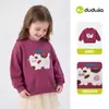 Nueva sudadera de otoño para niño de Dudu, tops para niño, atuendos de otoño, chaquetas casuales para niña, suéteres para bebé, ropa para niños