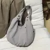 Bolso de Hombro de Textura de Moda Estilo Coreano Ins Diseño de Nicho para Mujer 2026 Nuevo Modelo Bolso de Mano Bolso de Hombro Simple