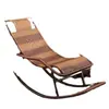 Mecedora, Sillón reclinable, Silla de ratán para adultos, Balcón para la hora del almuerzo, Silla de ocio para el hogar, Adecuada para dormir, Sala de estar, Silla de ocio para personas mayores
