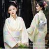 Kimono mejorado de estilo japonés, vestido formal para mujer, vestido tradicional, manga japonesa, bata de baño japonesa, fotografía, ropa