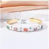 Europa y Estados Unidos Transfronterizo 2024 Primavera Pulsera de Gemas Joyería de Lujo Ligero Moda de Gama Alta Elegante Pulsera Decorativa
