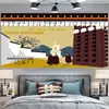 1-24 Tela de Fondo Tela para Colgar Cultura Étnica del Tíbet Palacio de Potala del Tíbet Habitación Tapiz Tradicional de Pintura Thangka Tela de Pared