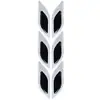 Pegatina Reflectante para Manija de Puerta de Coche con Patrón de Fibra de Carbono, Pegatina Decorativa Anti-golpes para Manija de Puerta y Espejo Retrovisor, Pegatina Decorativa para Rayones en la Pintura del Cuerpo