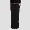 Falda adelgazante de cintura alta y corte bajo, estilo francés de otoño, sexy, retro, con abertura en la cadera, ropa de mujer