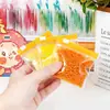 Sacos de Armazenamento e Organização para Miçangas, Classificados por Cor, para Materiais e Acessórios Artesanais, Pequenos Sacos Transparentes com Zíper