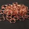 Accesorios de Anillo Cerrado Joyería DIY Conectores de Anillo Hechos a Mano Todos los Tamaños Anillos de Conexión Anillos Planos Anillos Pequeños de Hierro Anillos Redondos