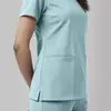 Conjunto de uniforme de quirófano de manga corta para enfermera de hospital, uniforme específico para doctor, nuevo producto más vendido, cuello en V, secado rápido