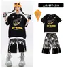 Ropa de Hip-Hop para Niños, Ropa de Hip-Hop Negra y Amarilla de Moda para Niños, Trajes Geniales y Atractivos para Ropa de Baile, Ropa de Pasarela de Moda y Ropa de Actuación para Niñas