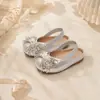 Medias zapatillas ligeras anti-rozaduras para niñas, para salidas casuales y fiestas, zapatillas de niña con tira elástica floral