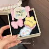 Pinza para el pelo con diseño de nube, estrella y lazo estilo chica, flequillo, lindo personaje de dibujos animados, DIY, suave y adorable, pegatina mágica creativa