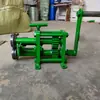 Máquina de enrolar chapa metálica pequena máquina manual de dobrar chapa máquina de crimpagem de isolamento rolo de três rolos para chapa de alumínio máquina de vincar travas de costura