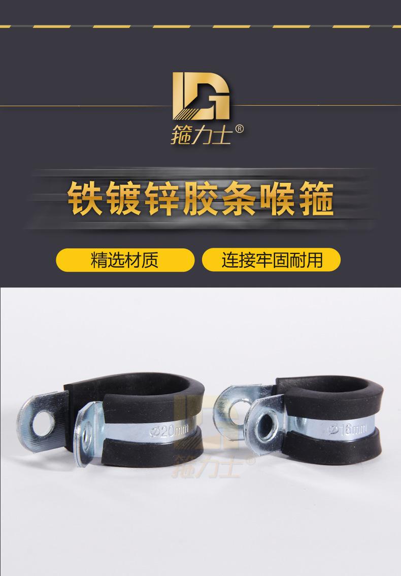 铁镀锌胶条喉箍_05