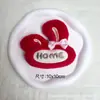 Coelho Desenho Animado Fofo Brinquedo de Pelúcia Animal Rosa Coração Feminino Acessórios DIY Joias Broche Infantil Acessórios Atacado