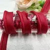 En stock 1cm tela de color banda para cinturón de madre tira para envolver cuerda enrollable funda de almohada colcha zapatos y sombreros para visita a domicilio accesorios de ropa cincha