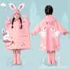 Capas de Chuva Atacado Personalizadas para Meninos e Meninas, Crianças de Jardim de Infância, Alunos do Ensino Fundamental, Bebês, Ponchos de Chuva Grandes Compatíveis com Mochilas, Peça Única Impermeável