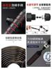 Cuerda de Saltar Popular Transfronteriza de Alambre de Acero Ponderado para Correr, Entrenamiento de Velocidad, Entrenamiento de Fitness y Cuerda de Saltar Profesional con Rodamientos para Exámenes Físicos