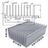 Disipador de Calor de Aluminio de Alta Potencia Ancho 100~119mm Disipador de Calor para Placa Base Disipador de Calor Electrónico