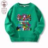 Cross-Border primavera e outono Garten de banban pelúcia classe jardim jogo fino suéter infantil top