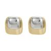 Pendientes cuadrados de metal con diseño de aguja de plata S925, ligeros, de lujo, con un toque atmosférico de alta calidad, para mujer, nuevos pendientes 2025, para uso diario.