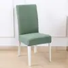 Funda de Silla Universal de una Pieza Simple Personalizada Funda de Taburete Tela Elástica Funda de Silla de Comedor Funda de Respaldo de Silla de Hotel