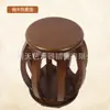 Taburete Redondo para Guzheng Taburete para Guzheng Madera Maciza Taburete Redondo para Guzheng Fideos Lisos Impreso Taburete para Piano Guzheng Fuerte y Duradero