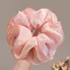 Scrunchie Grande Estilo Relaxado para Mulheres, Elástico de Cabelo Oversized Estilo Coreano, Acessório para Coque, Ornamento de Cabelo, Elástico Grande de Scrunchie