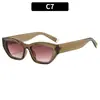 Gafas de Sol Cuadradas Divertidas de Colores Gelatina de Moda Versátiles Protección Solar para Exteriores Gafas de Sol Personalizadas para Ciclismo Gafas de Sol Transfronterizas