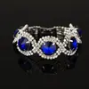 Joias Yufei pulseira de cristal multicolorida joias pulseira de strass atacado B002