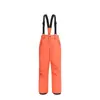 Pantalones de Esquí para Niños Niñas Comercio Exterior Original Outdoor Engrosados Cálidos Impermeables a Prueba de Viento Acolchados Monos Esquí