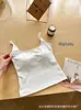 Camisole de Algodão RC Hot Girl Sexy Emagrecedor Versátil Costas Bonitas Alça Fina Cruzada Costas Nuas