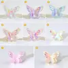 Nuevos Pendientes de Mariposa, Pendientes Personalizados de Nicho de Gama Alta para Verano, Pendientes Perforados, No Necesitan Quitarse, Accesorios Exquisitos y Versátiles
