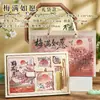 Un Cuaderno Shanhe de Papel, Juego de Regalo, Caja de Regalo Guofeng, Manual de Regalo, Regalo Acompañante, Página de Título Estéreo, Cuaderno con Botón Magnético