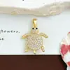 Colgante Transfronterizo Europeo y Americano Serie Oceánica Collar Pulsera de Tortuga Accesorios de Joyería DIY Accesorios de Estilo Sencillo Festivo para Mujeres
