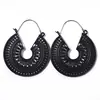 Comercio Transfronterizo Europeo y Americano Estilo Étnico Bohemio Pendientes Huecos Tallados Retro para Mujer Mayorista de Joyería Amazon Dubái