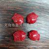 Color caramelo tallado pez pequeño cuentas sueltas 13x15mm rosa presión pez individual pez doble espalda Nube cuentas espaciadoras hechas a mano Accesorios de joyería Diy