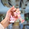 Chaveiro Fofo da Kuromi Nomi Kuromi Fofo Popular Chaveiro de Borracha Macia Pingente para Bolsa de Meninas Atacado