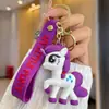 Llavero Personalizado de Dibujos Animados My Little Pony, Lindo Colgante de Pony Arcoíris para Mochila, Accesorios para Llavero de Coche al por Mayor