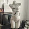 Lencería Sexy de Seda Diyi Miao Si, Estilo Puro Deseo, Uso Reversible, Cheongsam Estilo Antiguo, Conjunto de Faja Caliente Calada A531