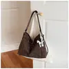 Exquisito Bolso Tote de Hombro con Lazo de Lunares para Mujer 2026 Nueva Tendencia de Moda Versátil Casual Gran Capacidad Bolso de Mujer