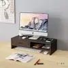Soporte de Base para Pantalla de Monitor de Computadora Estante de Almacenamiento para Teclado de Escritorio Bandeja Soporte Elevar y Aumentar Altura