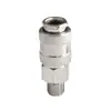 Juego de Conectores Rápidos Estilo Europeo 1/4 Torre Shph Herramienta Neumática Tubería de Aire Enchufe Rápido Tres en Uno Núcleo Exportación Transfronteriza