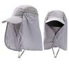 Sombrero de Pesca con Protección Solar, Sombrero Solar para Exteriores, Sombrero con Cubre Rostro para Hombres y Mujeres, Sombrero Anti-UV, Gorra de Béisbol, Protección para el Cuello, Sombrero de Montañismo