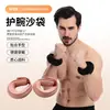Pulseira de Peso Ajustável com Saco de Areia para Treinamento de Corrida, Pulseira de Ferro e Areia para Yoga Fitness