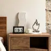 Linhas artísticas minimalistas em estilo wabi-sabi, conjunto de decoração de luxo leve para sala de estar, quarto e hall de entrada, conjunto de móveis macios para casa, presente para outras pessoas