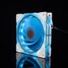 Ventilador de chassi de alta velocidade 12CM, ventilador de resfriamento silencioso de mesa para computador, emissor de luz de dupla face, ventilador de 16 lâmpadas, 2000 rpm