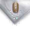Wengenie mismo estilo Aurora Hielo transparente plano forma especial joya para uñas de diamante Red de diamantes popular punta del dedo Diamante mezclado venta al por mayor