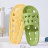 Zapatillas de baño antideslizantes para hombre, de verano, para interiores, silenciosas, huecas, antifugas, con suela suave, para mujer
