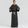 Amazon Traje de Monje Medieval cosplay Halloween Mago Muerte Doctor de la Peste cos Traje Fábrica Stock