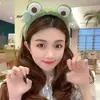 Xingdelu mesmo estilo orelhas de coelho headband Coreia do Sul Internet celebridade bonito cartoon boneca hairpin headband pelúcia rosto lavagem faixa de cabelo